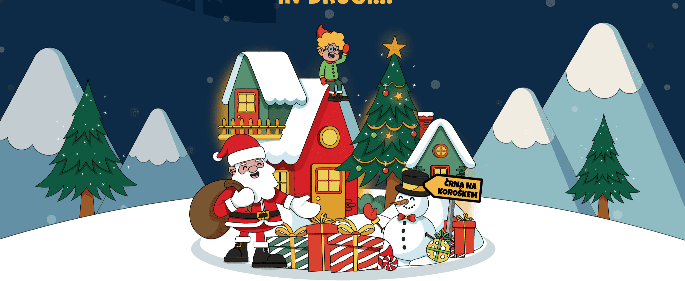 Odštevamo dneve do otvoritve Božičkovega domovanja v Črni na Koroškem