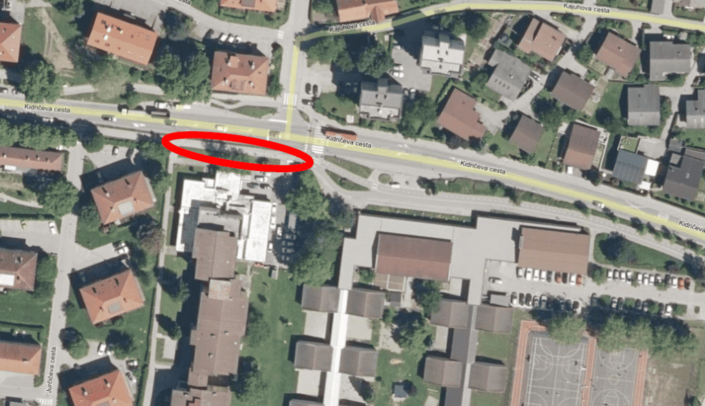 Obnova pločnika ob Kidričevi cesti: Začasna popolna zapora