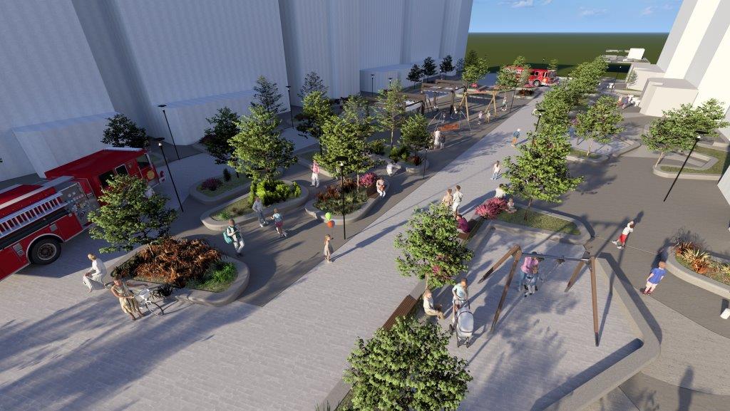 Obnova Stantetove ulice in Kardeljevga trga potrebuje soglasje lastnikov