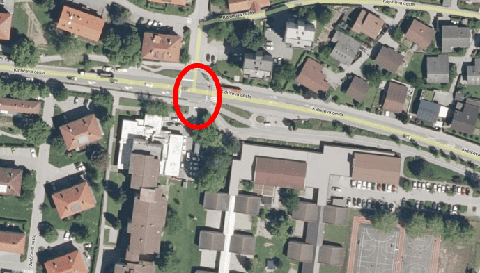 Delna zapora Kidričeve ceste zaradi ureditve priključka