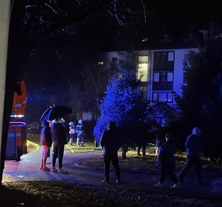 Gasilci v sinočnjem požaru v Šaleku rešili 4 osebe in 7 živali