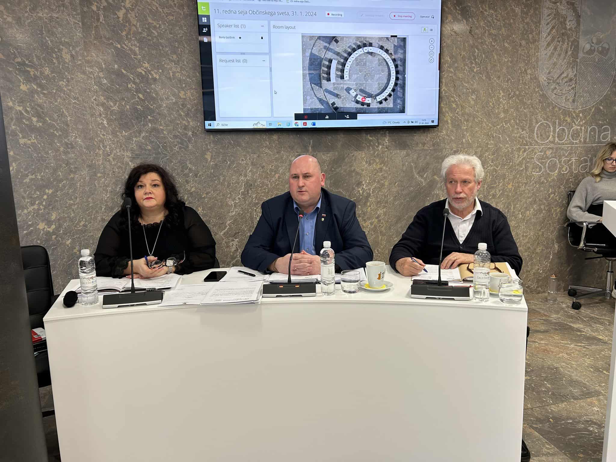 Na 11. redni seji v Šoštanju potrdili rebalans proračuna, pozornost namenili tudi ceni toplotne energije