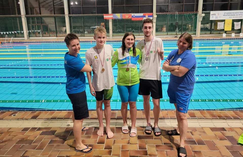 Paraplavalci Plavalnega kluba Velenje pretekli vikend uspešni na Croatia open