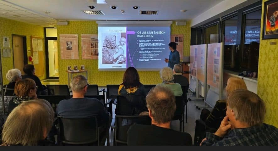 Včeraj so Mestni knjižnici Šoštanj nadaljevali s ciklom domoznanskih večerov