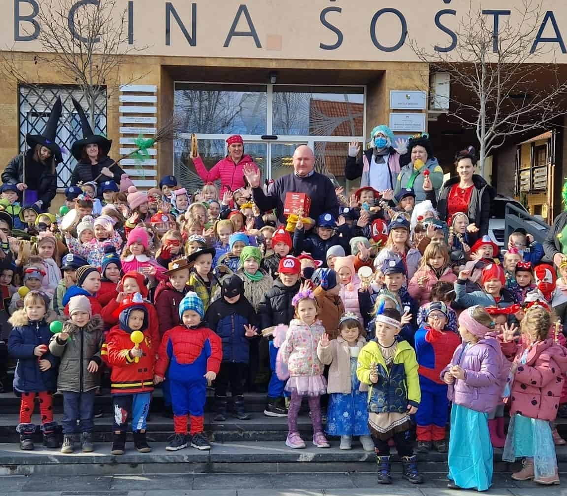 Maškare obiskale župana občine Šoštanj #utrinki