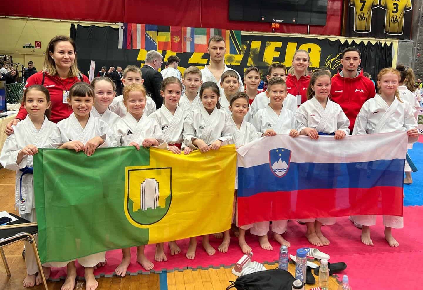 Karateisti Karate kluba Velenje dominirali na Pokalu Nestla Žganka