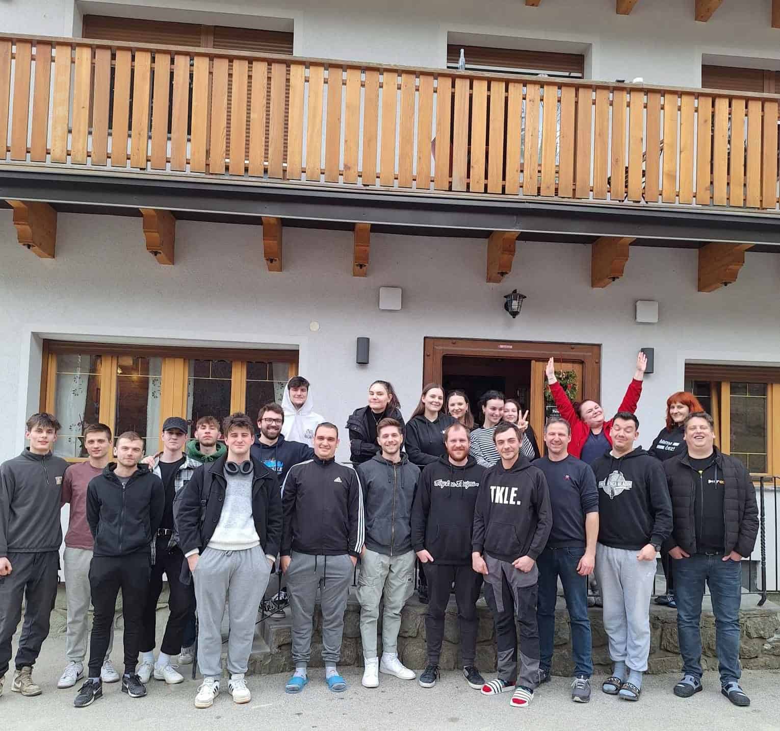 Ta vikend so se mladi družili na Ljubnem