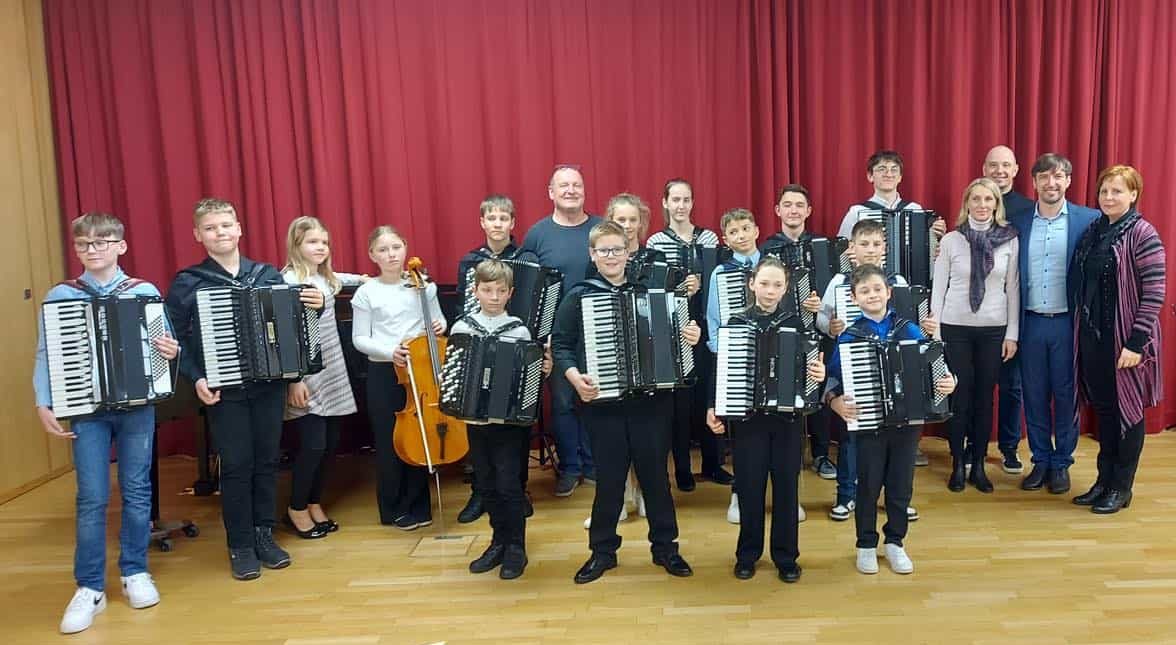 Gostovanje učencev in učiteljev velenjske glasbene šole v Celovcu