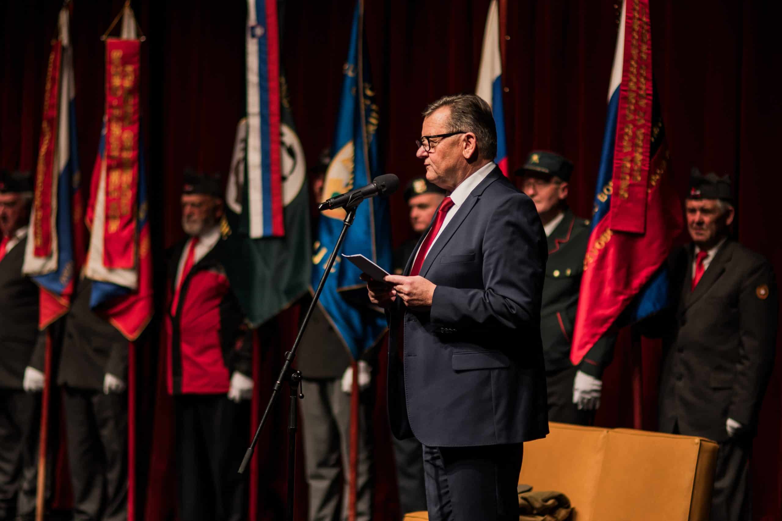 V Kulturnem domu Velenje potekala proslava ob 80. obletnici prihoda XIV. divizije na območje Šaleške doline #foto