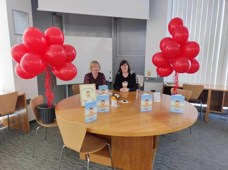 V Knjižnici Velenje potekala predstavitev pravljice "Levček Kranio"