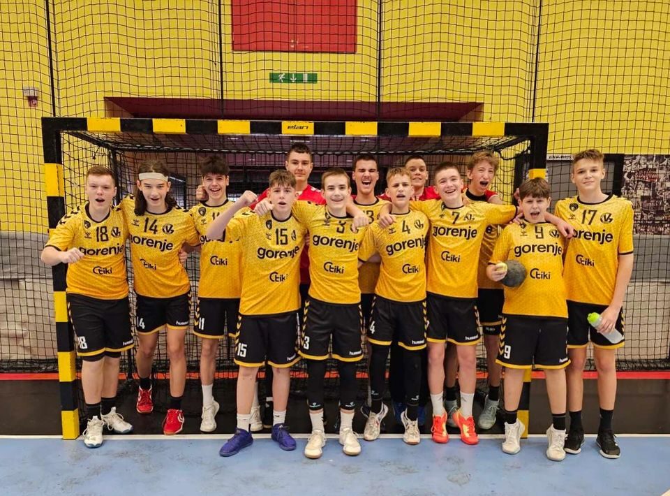 Mlajše selekcije RK Gorenje Velenje včeraj slavile proti Škofljici in Igu
