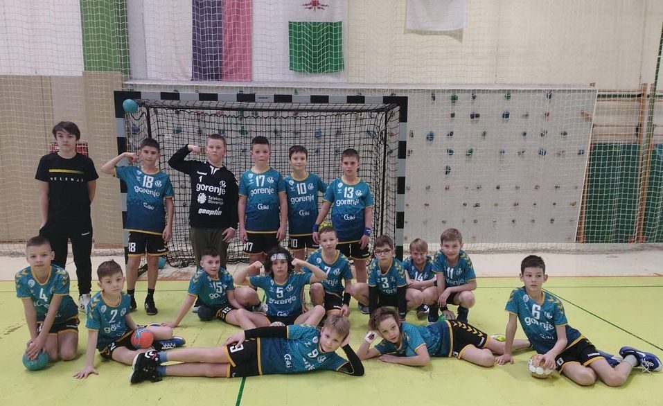 Mlajše selekcije RK Gorenje Velenje včeraj gostovale v Dolu pri Hrastniku