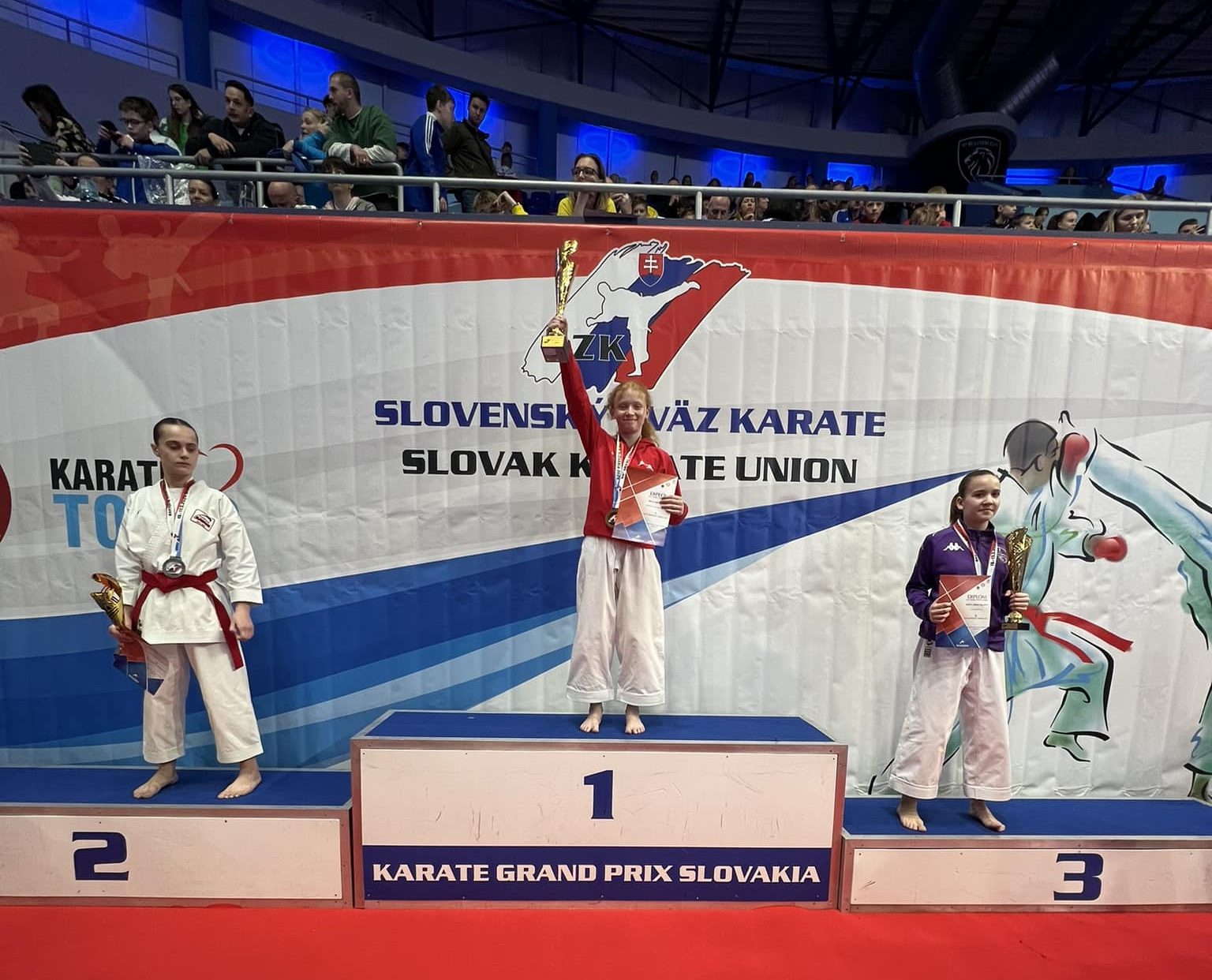 Člani Karate kluba Velenje zablesteli na 44. Grand Prix-u Slovaške