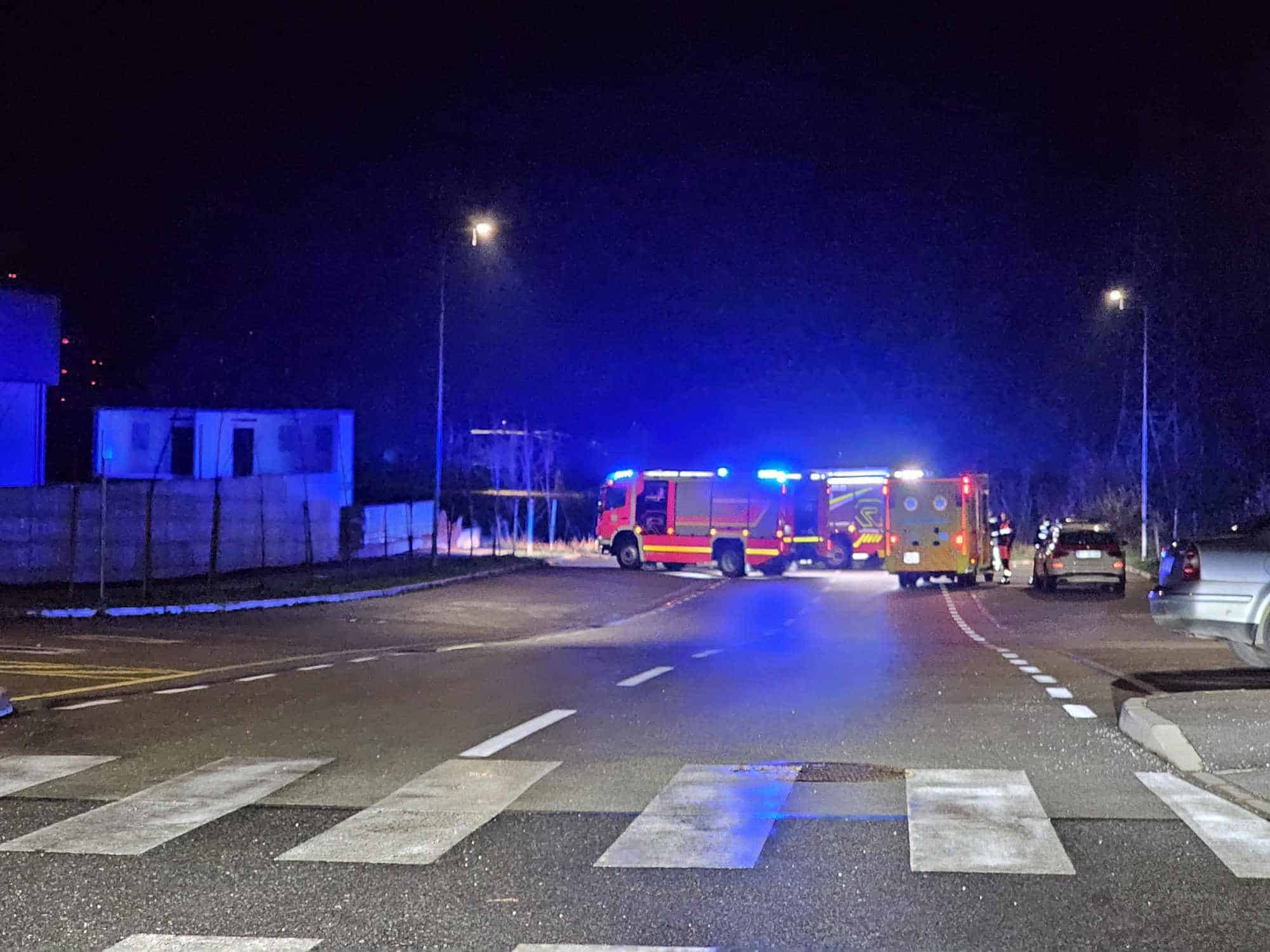 NEURADNO: V Velenju prišlo do požara, 1 oseba poškodovana