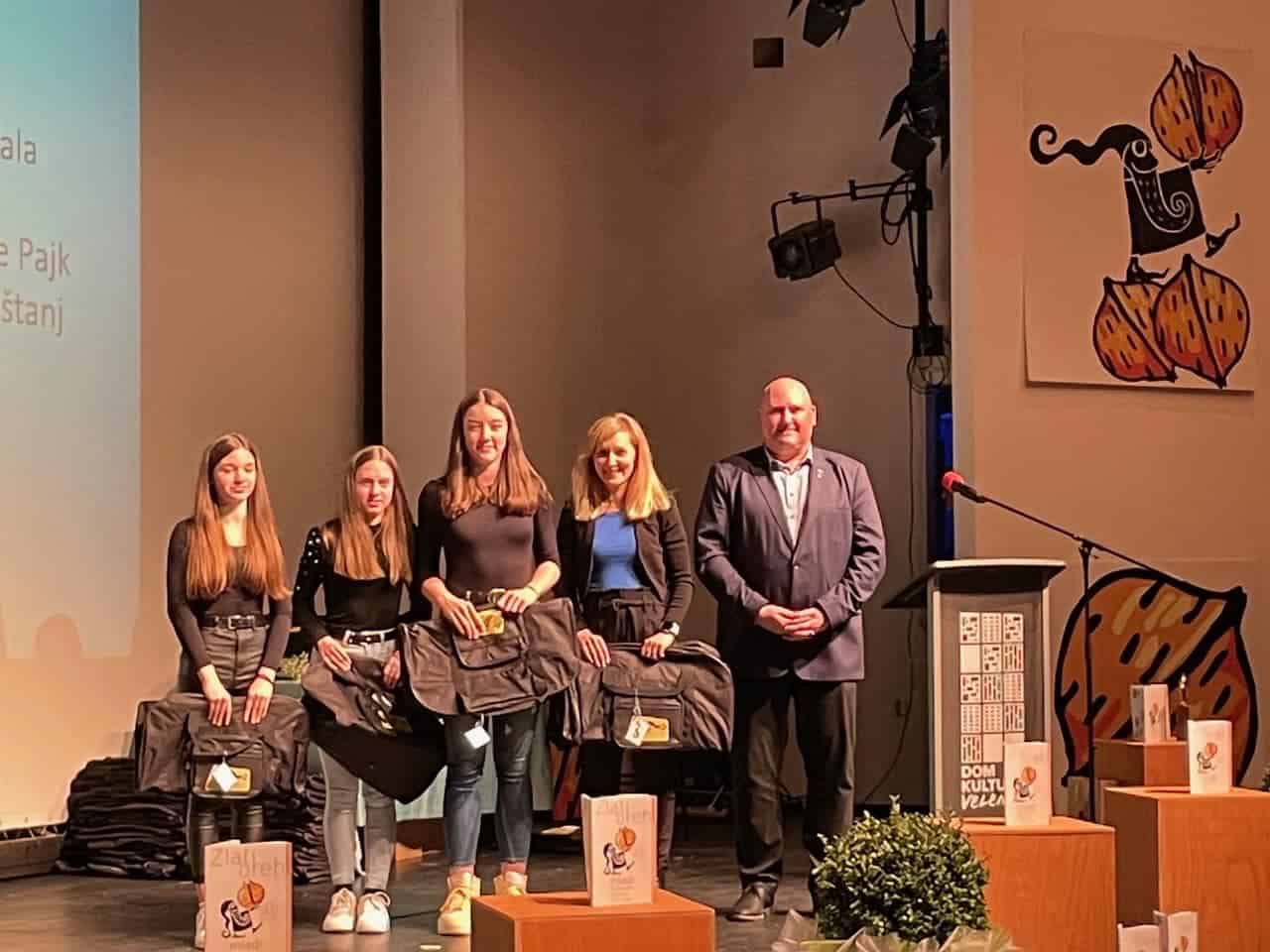 Tudi v šoštanjski občini dobitniki priznanj Gibanja Mladi raziskovalci za razvoj SA-ŠA regije