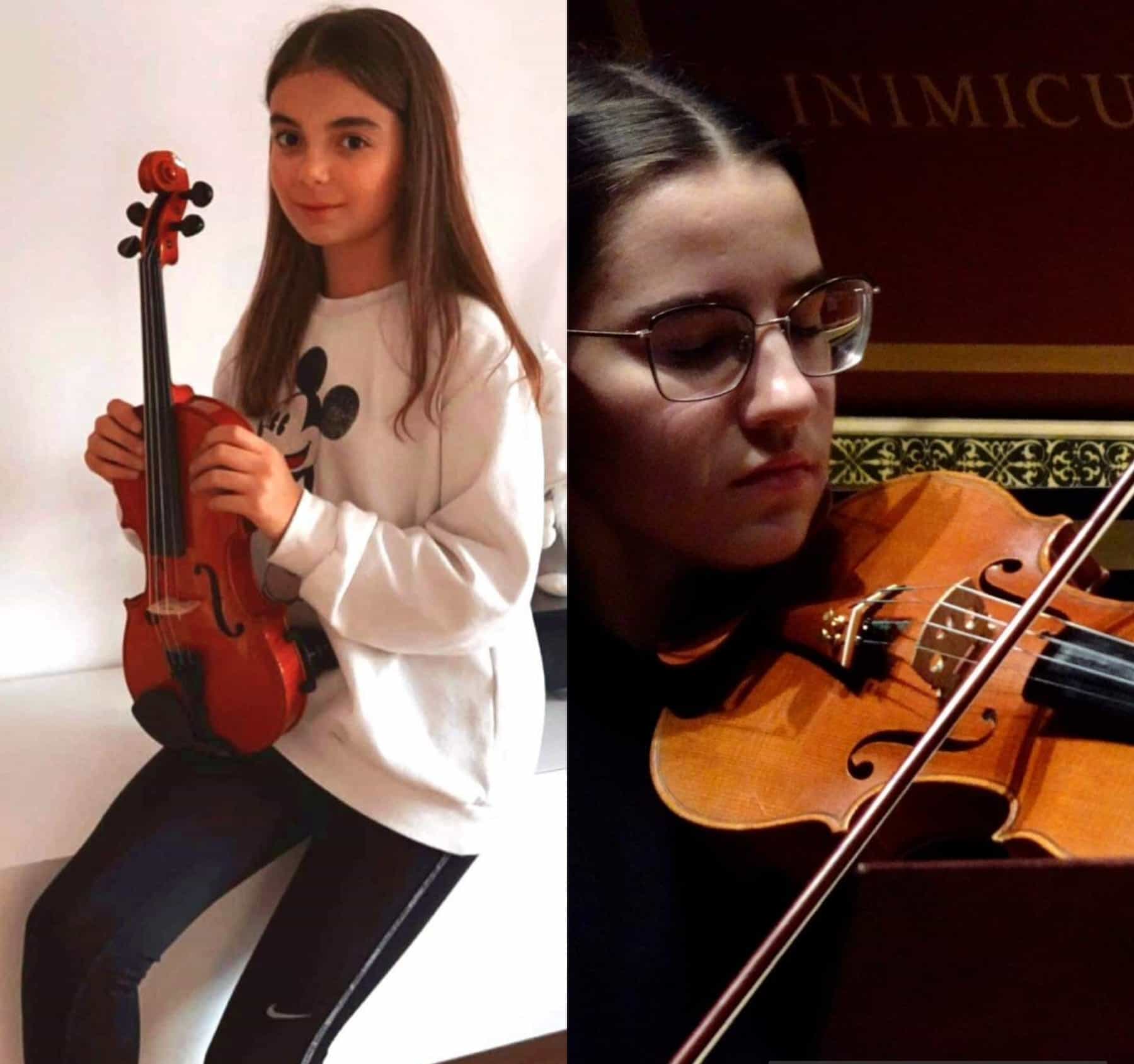 Violinistki velenjske glasbene šole blesteli na spletnem tekmovanju London Young Musician