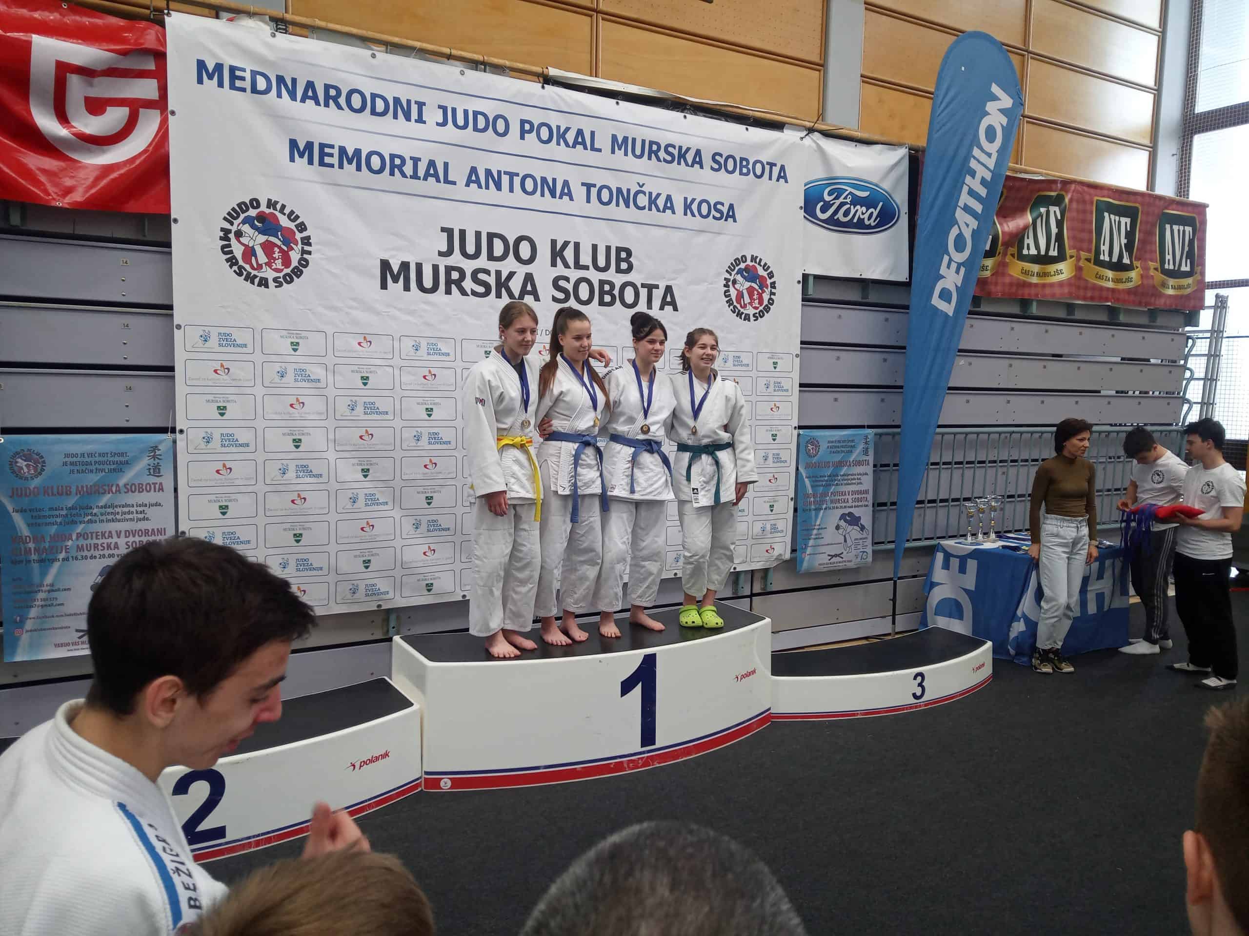 58. mednarodni pokal Murska Sobota je tekmovalcem Judo kluba Velenje prinesel dve odličji