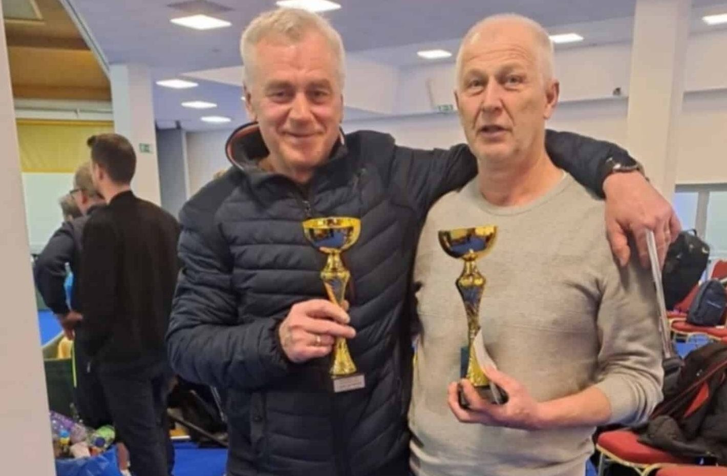 Veterani namiznoteniškega kluba Tempo dosegli odlične rezultate na mednarodnem turnirju v Čateških Toplicah