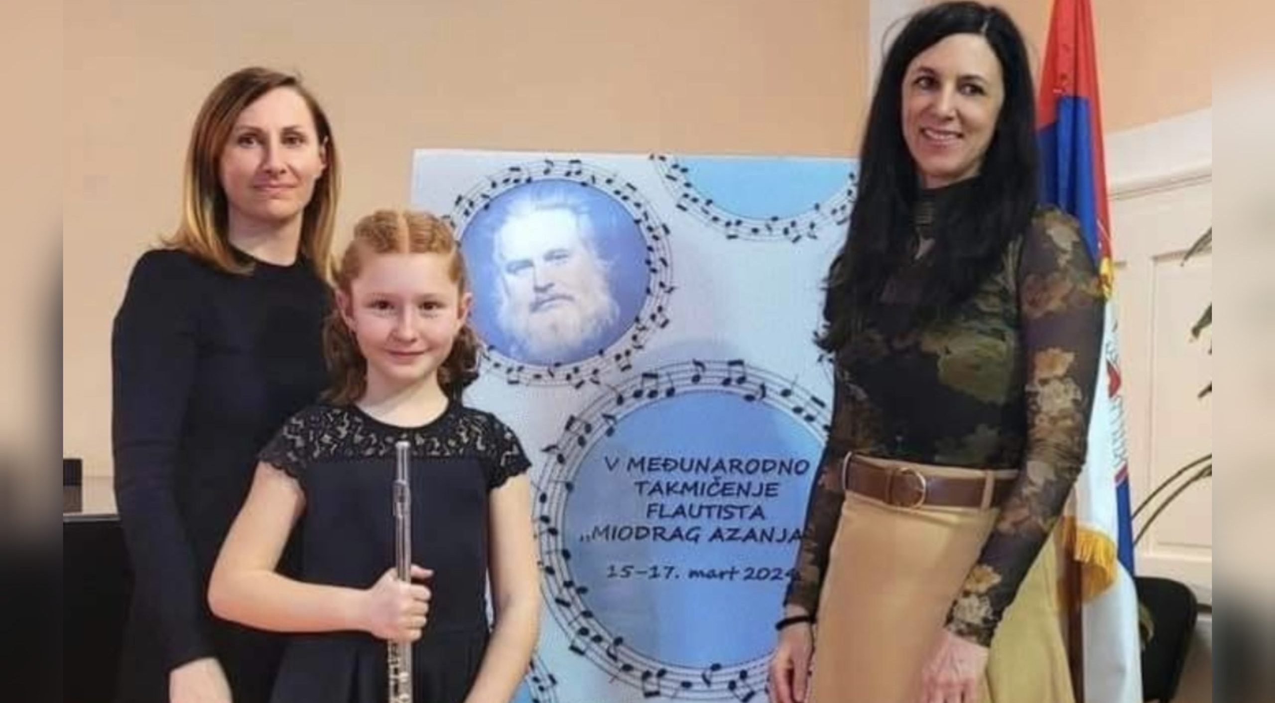 Učenka velenjske glasbene šole osvojila prvo nagrado na Mednarodnem tekmovanju Miodrag Azanjac v Beogradu