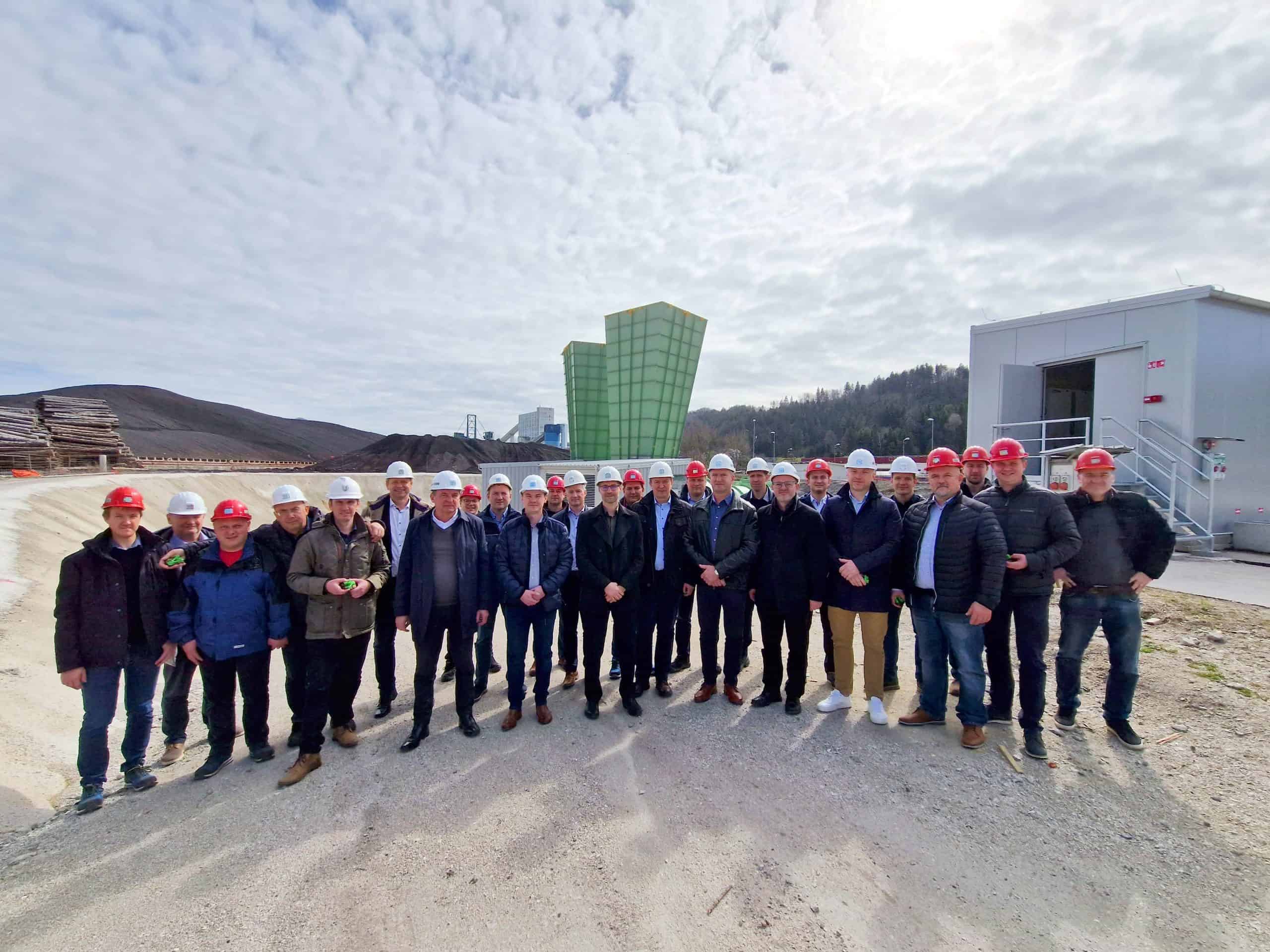 Nova ventilatorska postaja NOP II uradno zagnana