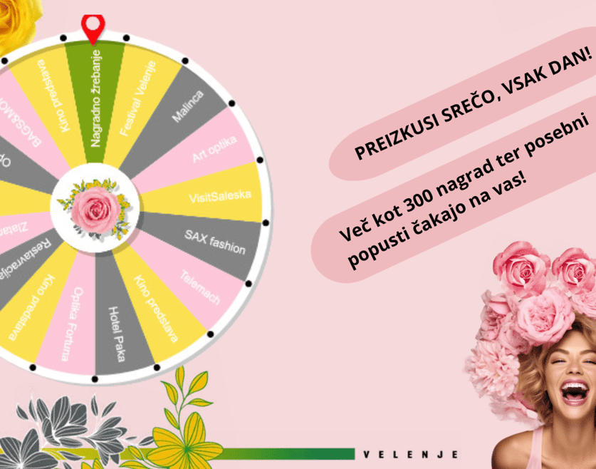 SAX trgovina razvaja s posebnim popustom. Preverite na spletni strani Mestne občine Velenje