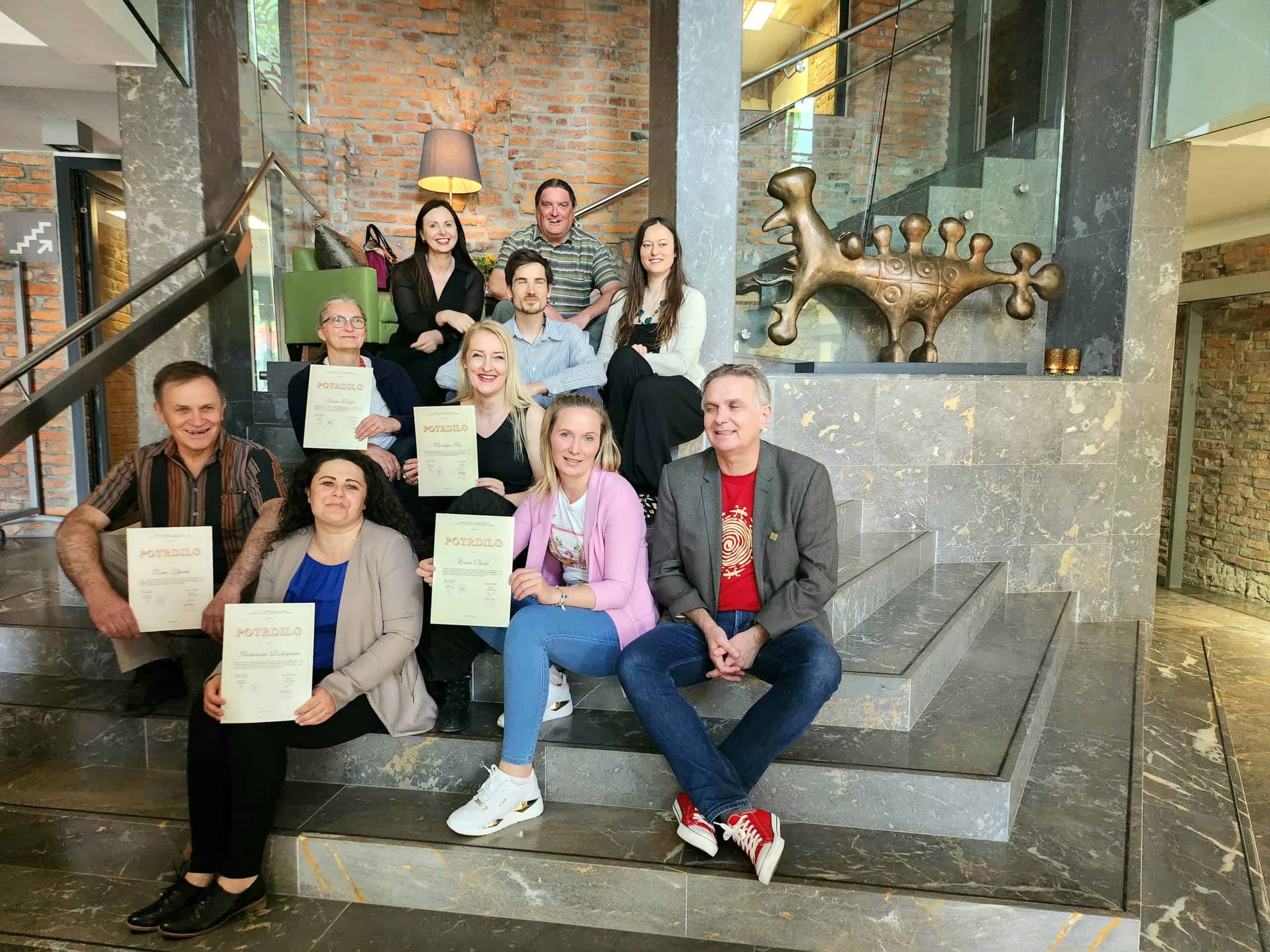 Danes je v Vili Bianca potekala svečana podelitev licenc novim lokalnim turističnim vodnikom Šaleške doline