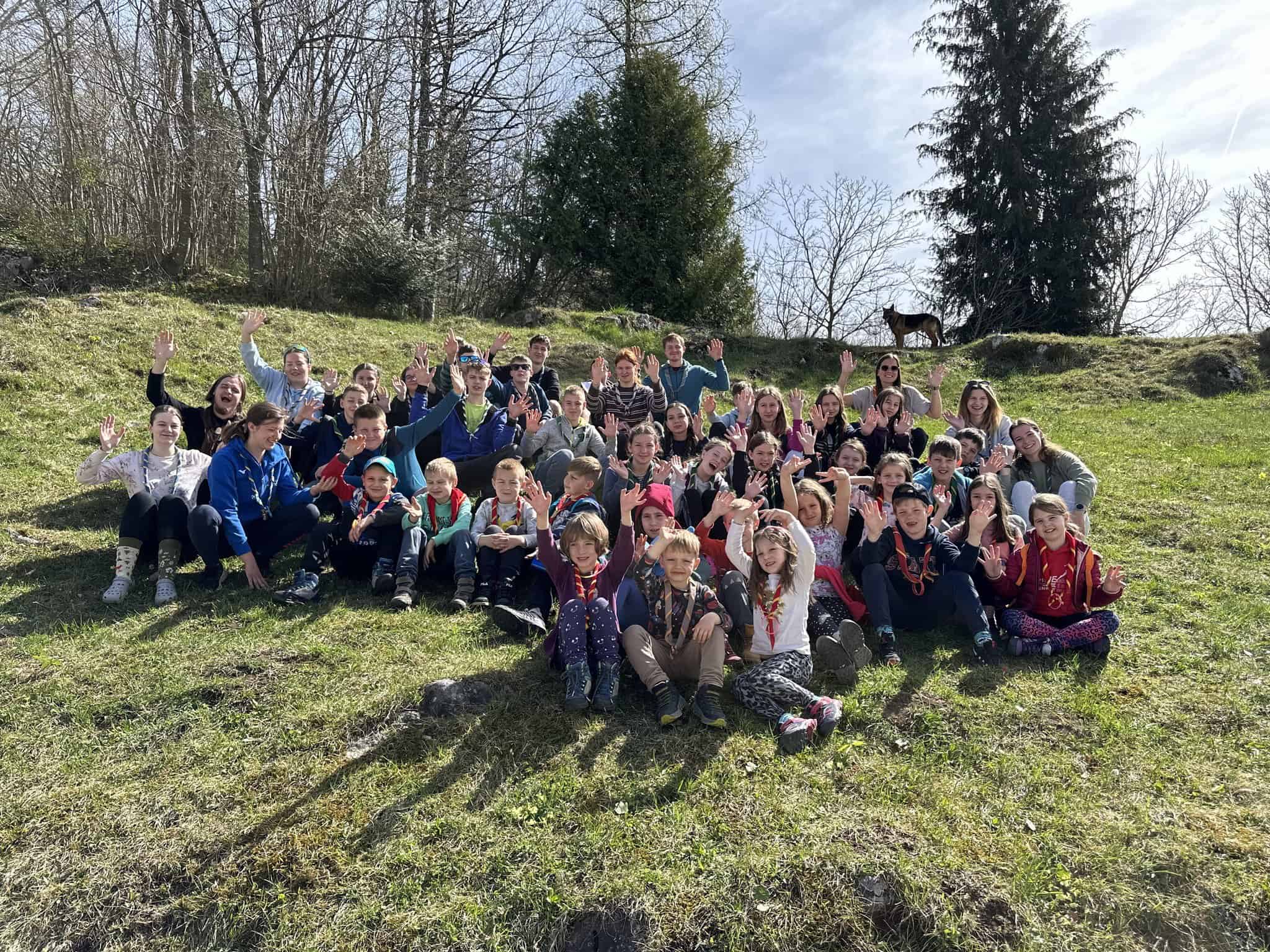 Taborniki Rodu Pusti grad Šoštanj so se udeležili Pomladovanja 2024