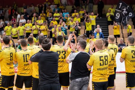 Velenjski rokometaši so z odlično predstavo v zaključku tekme iztržili še dve točki v Ligi NLB