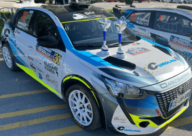 Ekipa Mitja Glasenčnik Racing dosegla odlične rezultate na Rally dirki Hrvaške #utrinki0