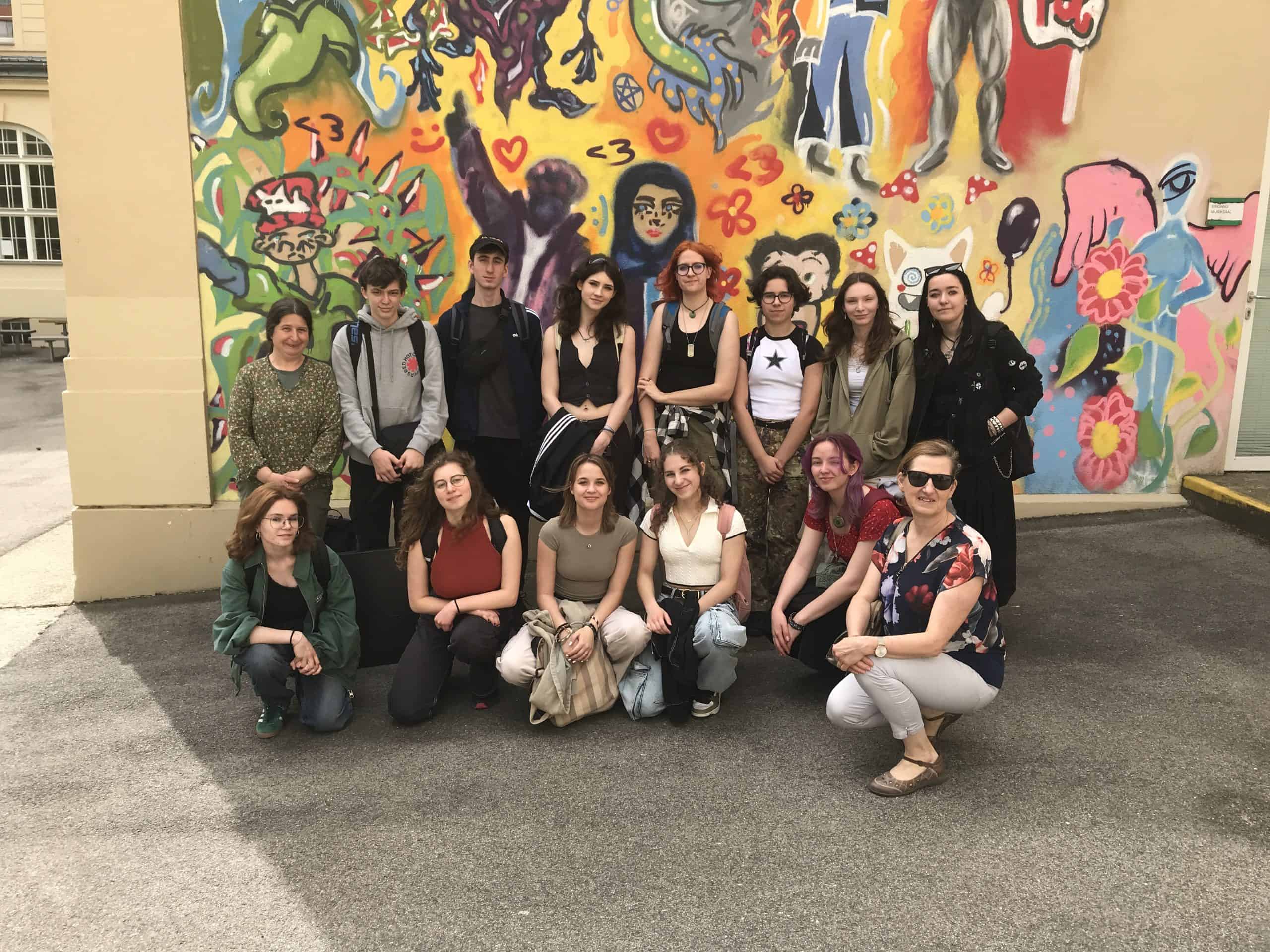 Dijaki ŠCV uspešno zaključili projekt »Ustvarjalni Dunaj« 