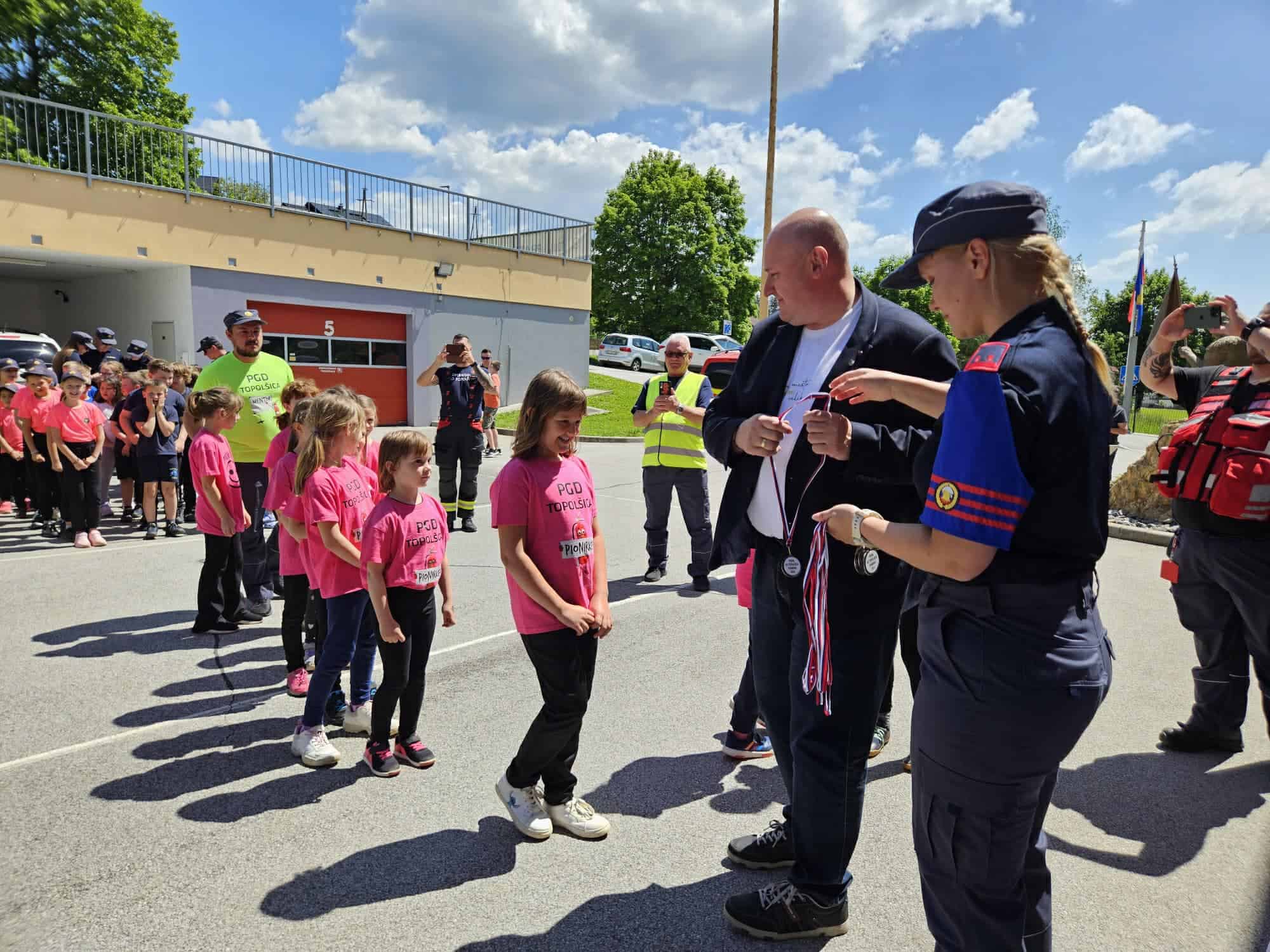 V Topolšici včeraj potekalo tradicionalno pionirsko gasilsko tekmovanje