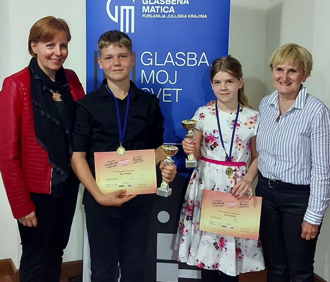 Učenci velenjske glasbene šole navdušili na tekmovanju v Naborjetu