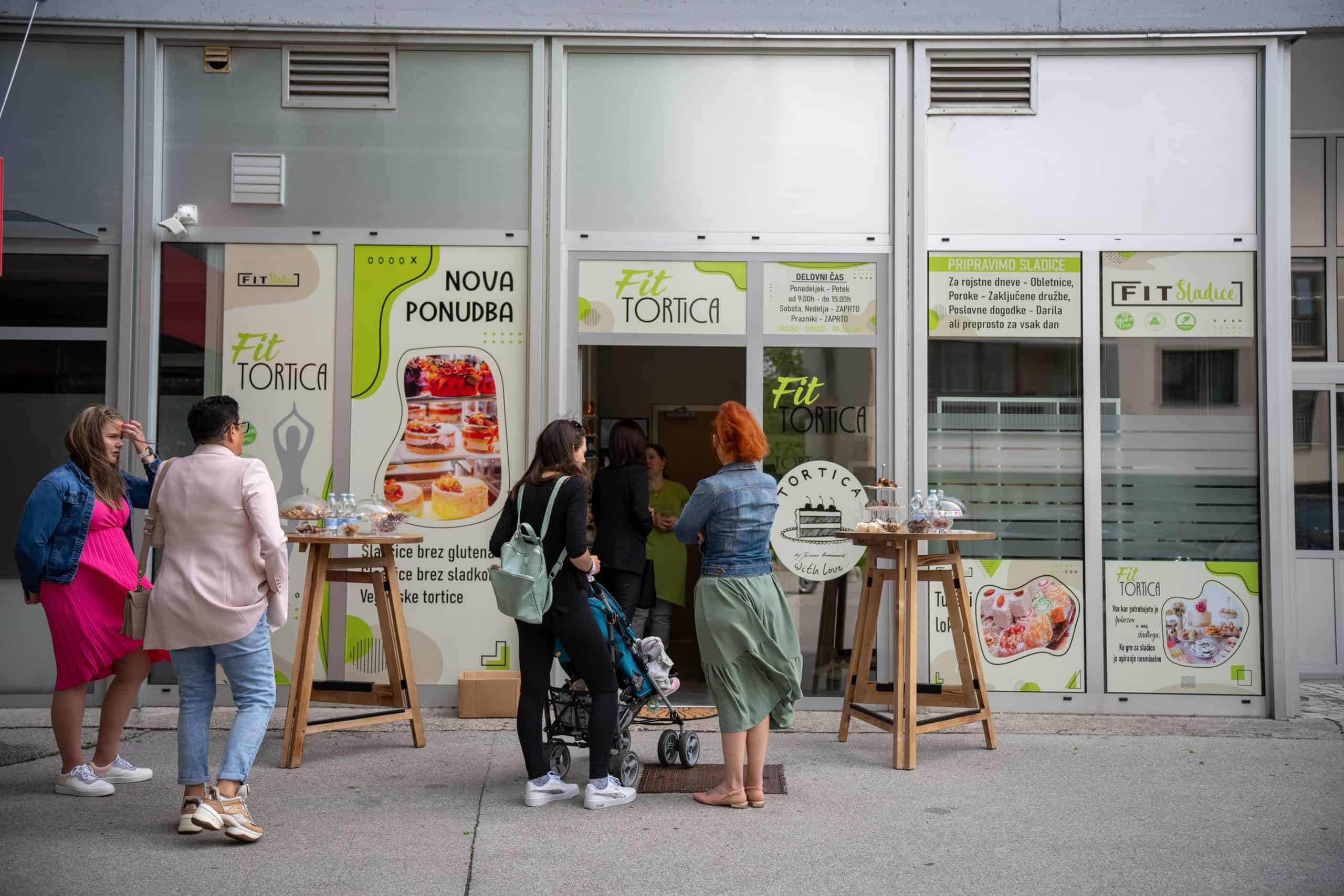 Danes je svoja vrata v Velenju odprla Fit Tortica #foto #video