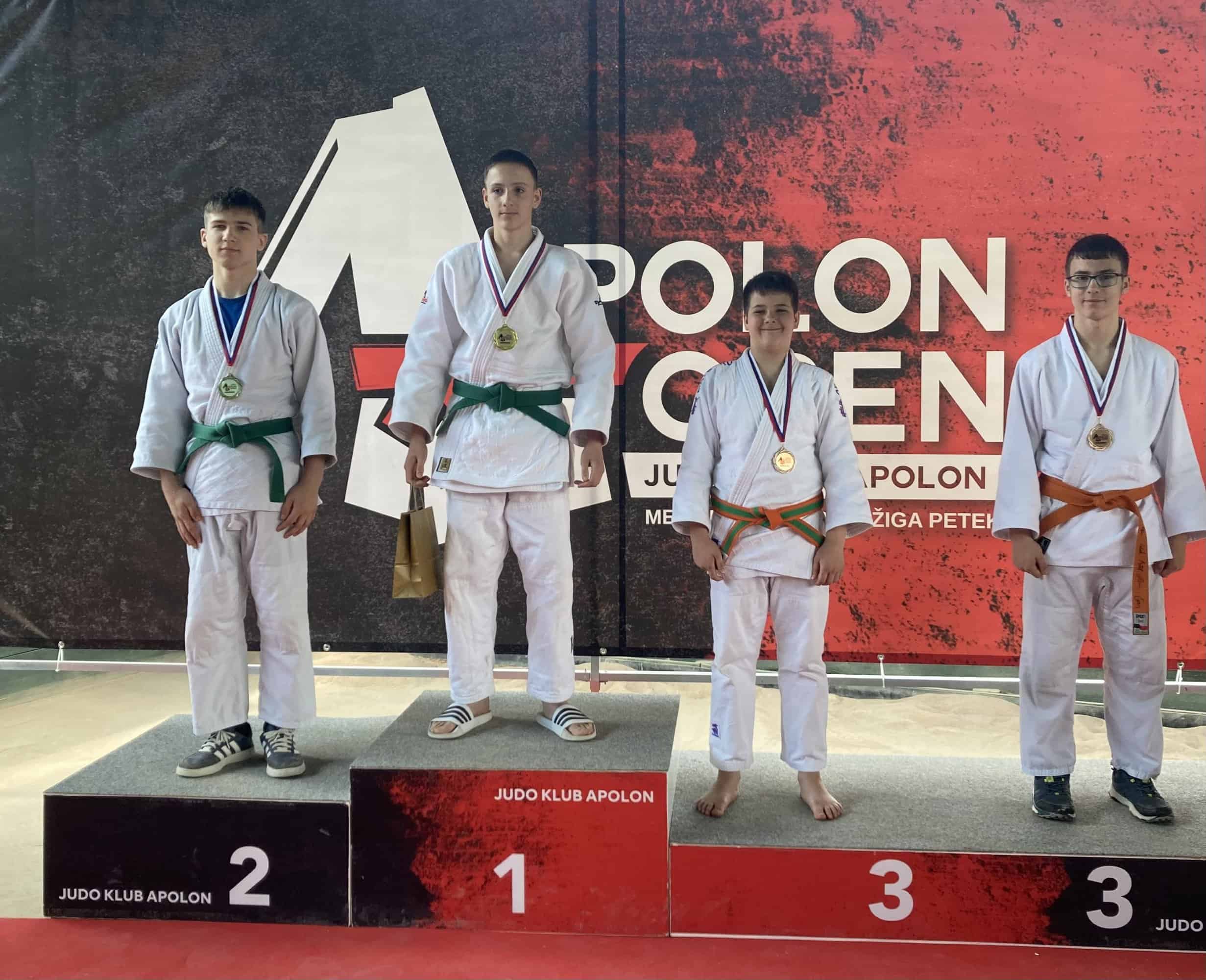 Judoist Jaka De Costa minulo nedeljo v Hočah osvojil 2. mesto