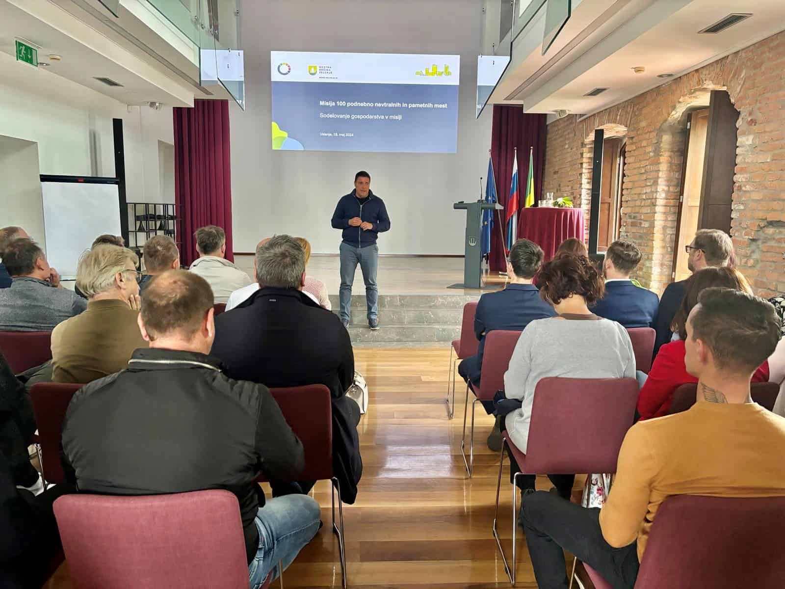 V Misijo 100 podnebno nevtralnih in pametnih mest bodo aktivno vključili tudi gospodarstvo