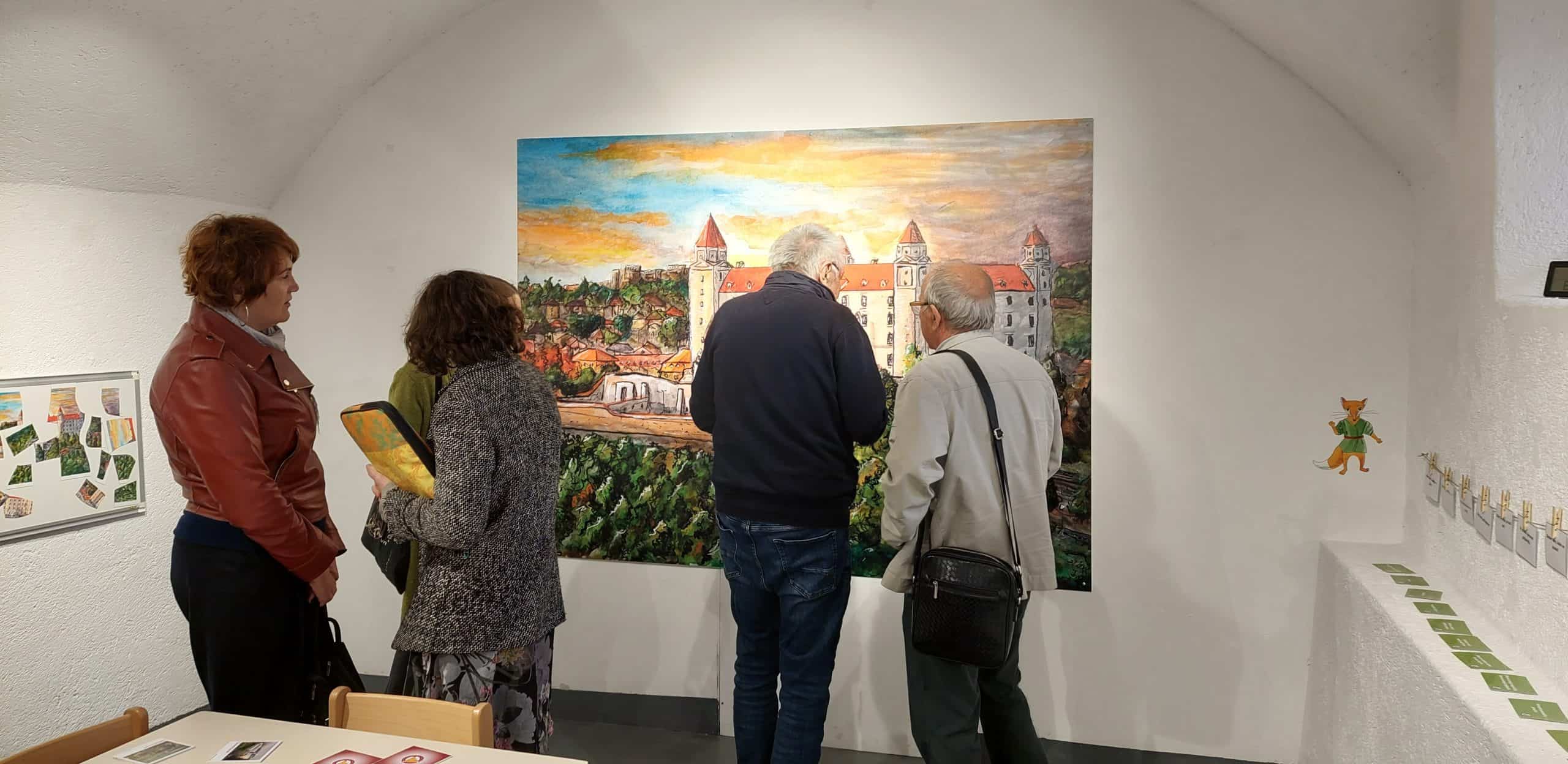 Gostujoča razstava na Velenjskem gradu: Kratka zgodovina Bratislavskega gradu