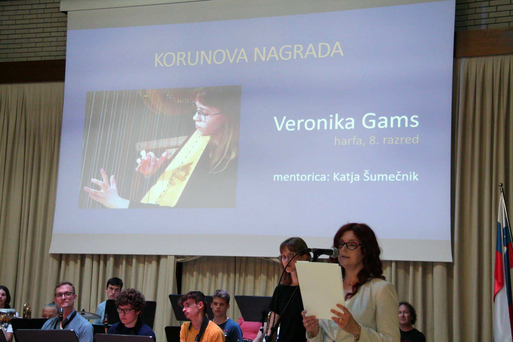Nagradili mlade talente Glasbene šole Velenje: podelitev Korunovih nagrad in priznanj za šolsko leto 2023/2024