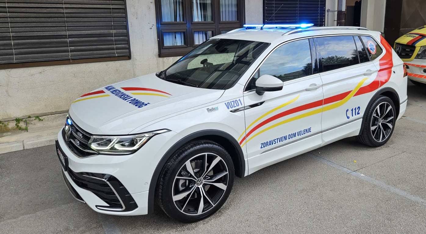 ZD Velenje pridobil vozilo za urgentnega zdravnika