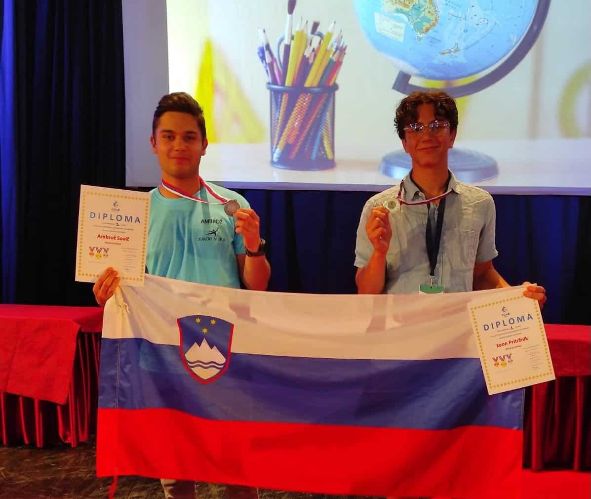 Izjemen uspeh dijakov velenjske gimnazije na Evropski geografski olimpijadi v Srbiji