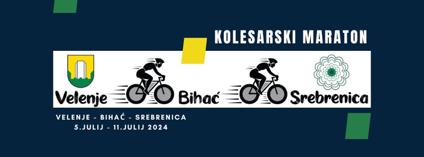 Velenjski kolesarji se podajajo na kolesarski maraton Velenje – Bihać – Srebrenica