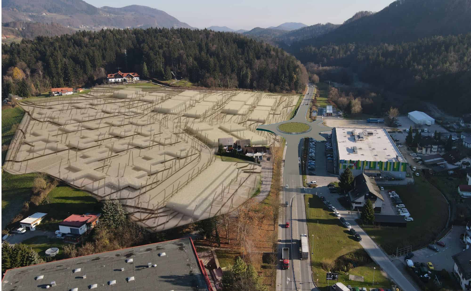 Javna razgrnitev dopolnjenega Osnutka prostorskega načrta Zlati Grič