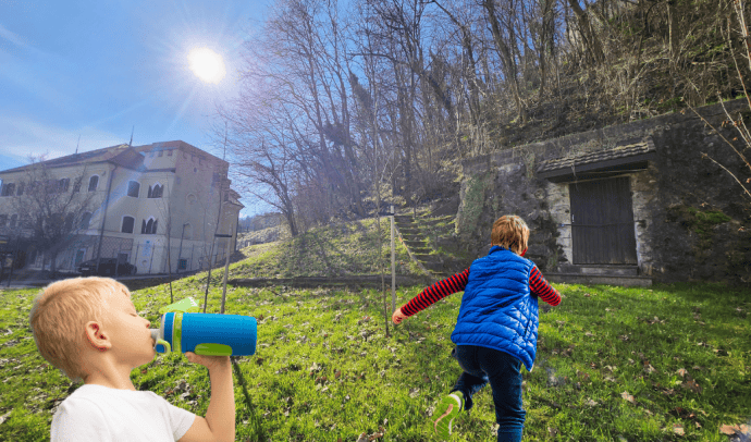Velenje skozi igro in uganke: otroci bodo tokrat raziskovali Staro Velenje in odkrivali skrivnosti stare ledenice