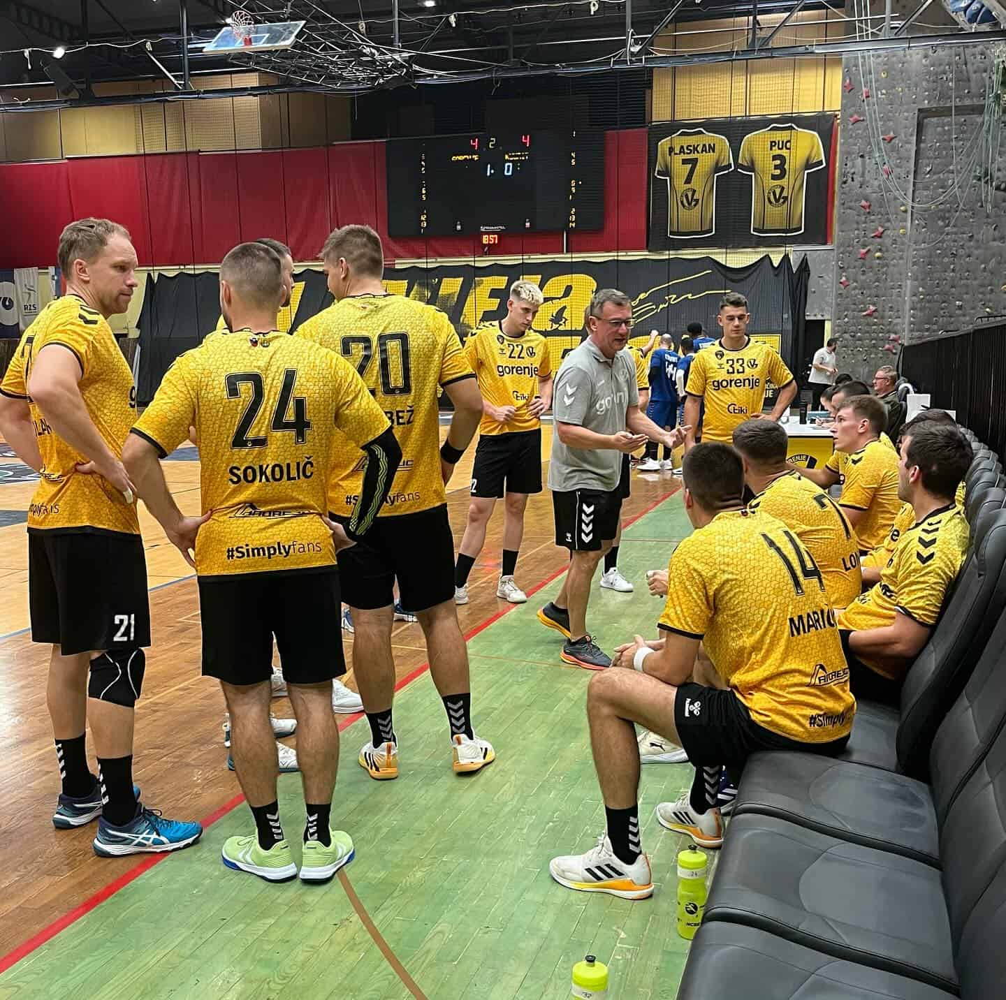 Gorenje Velenje proti Kopru do prve zmage v 2025