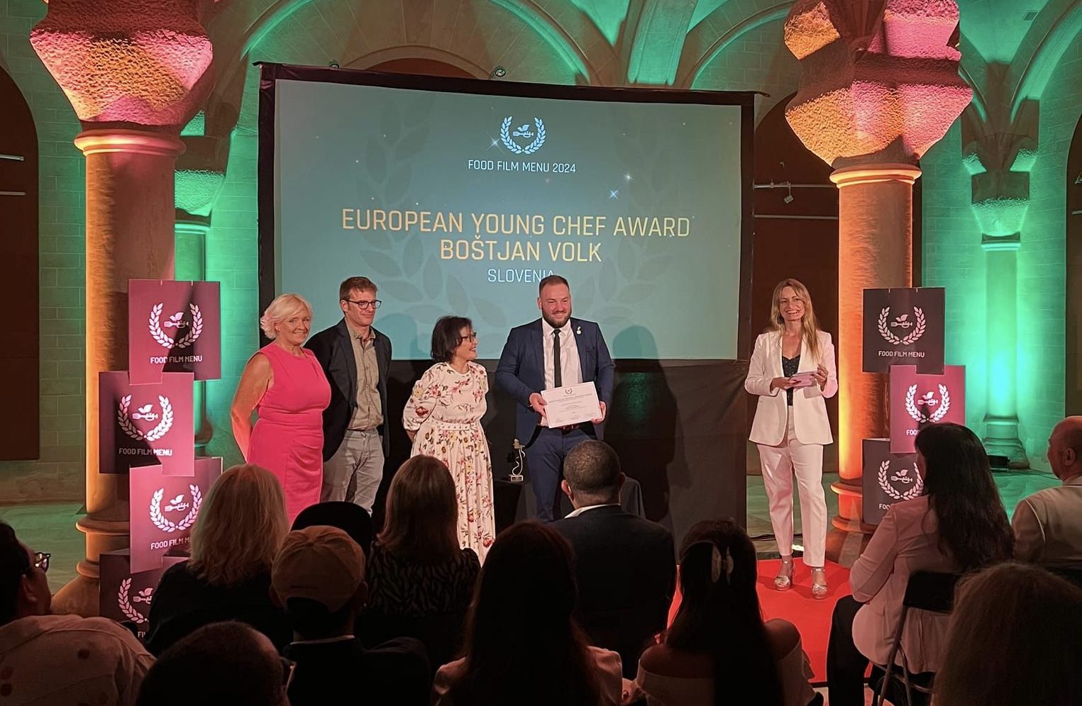 Boštjan Volk prejemnik nagrade Young Chef Ambassador