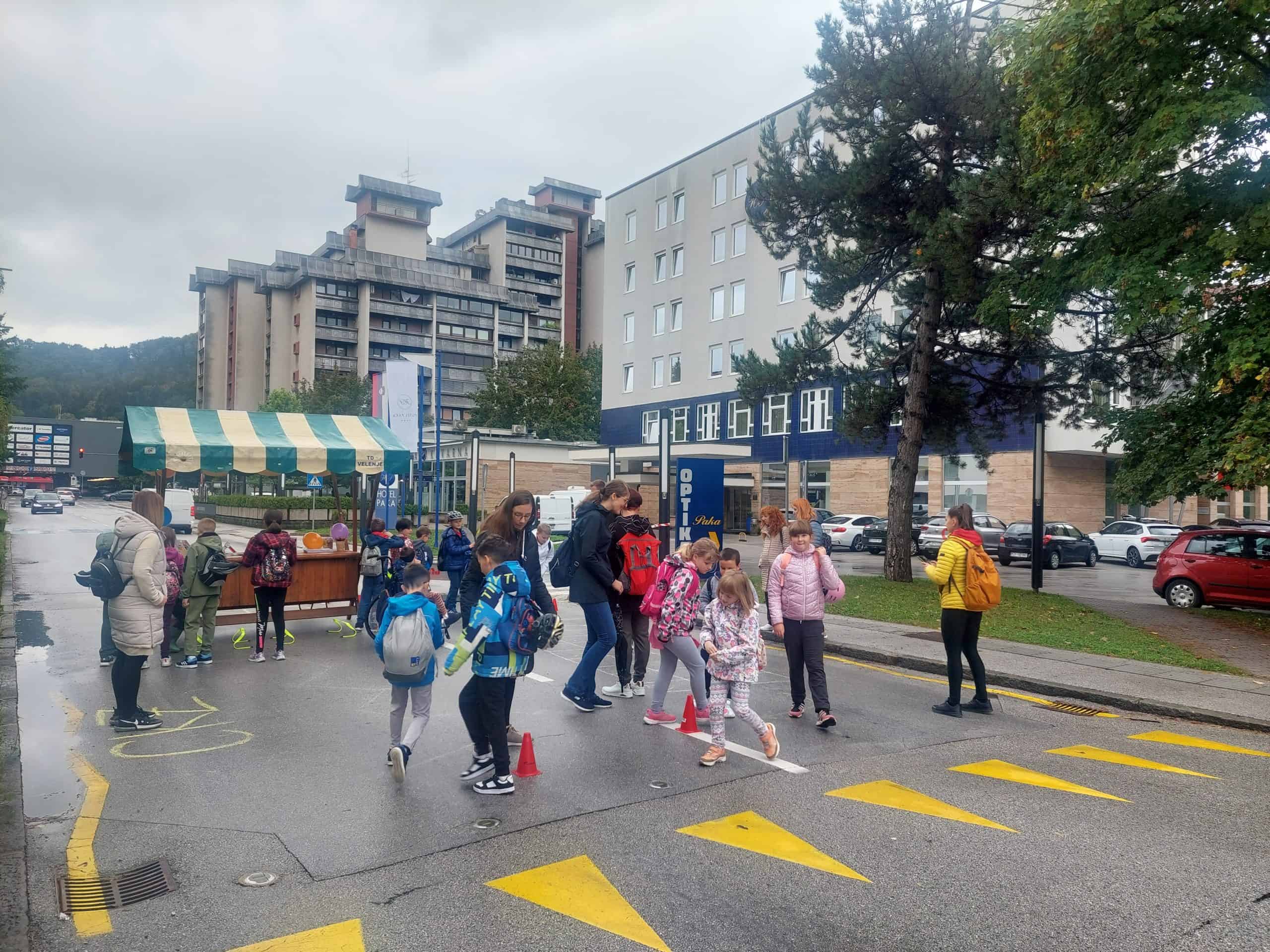 Na zaprti Rudarski cesti v ponedeljek številne aktivnosti