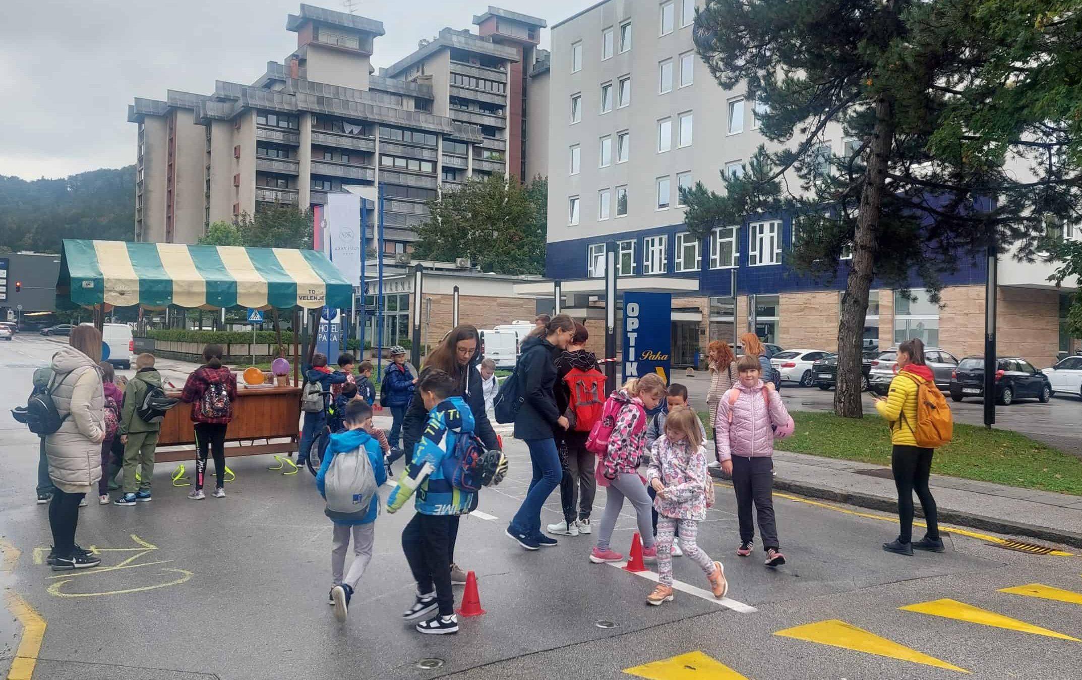 (FOTO in VIDEO) Dan brez avtomobila: Na zaprti Rudarski cesti danes številne aktivnosti