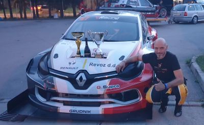 Matej Grudnik osvojil vrh slovenskega državnega prvenstva na gorski hitrostni dirki v Ilirski Bistrici