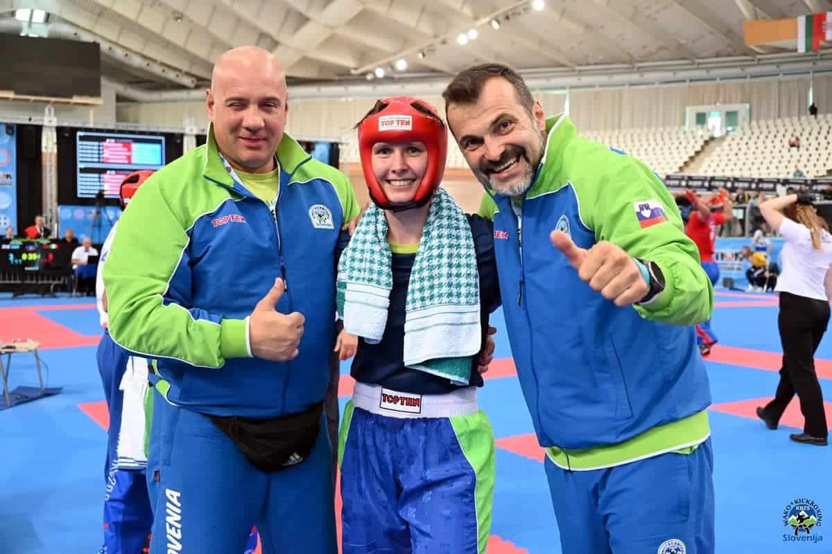 Evropsko prvenstvo v kickboksu: Staša Lipnik osvojila naslov evropske prvakinje, Luka Krel postal evropski podprvak