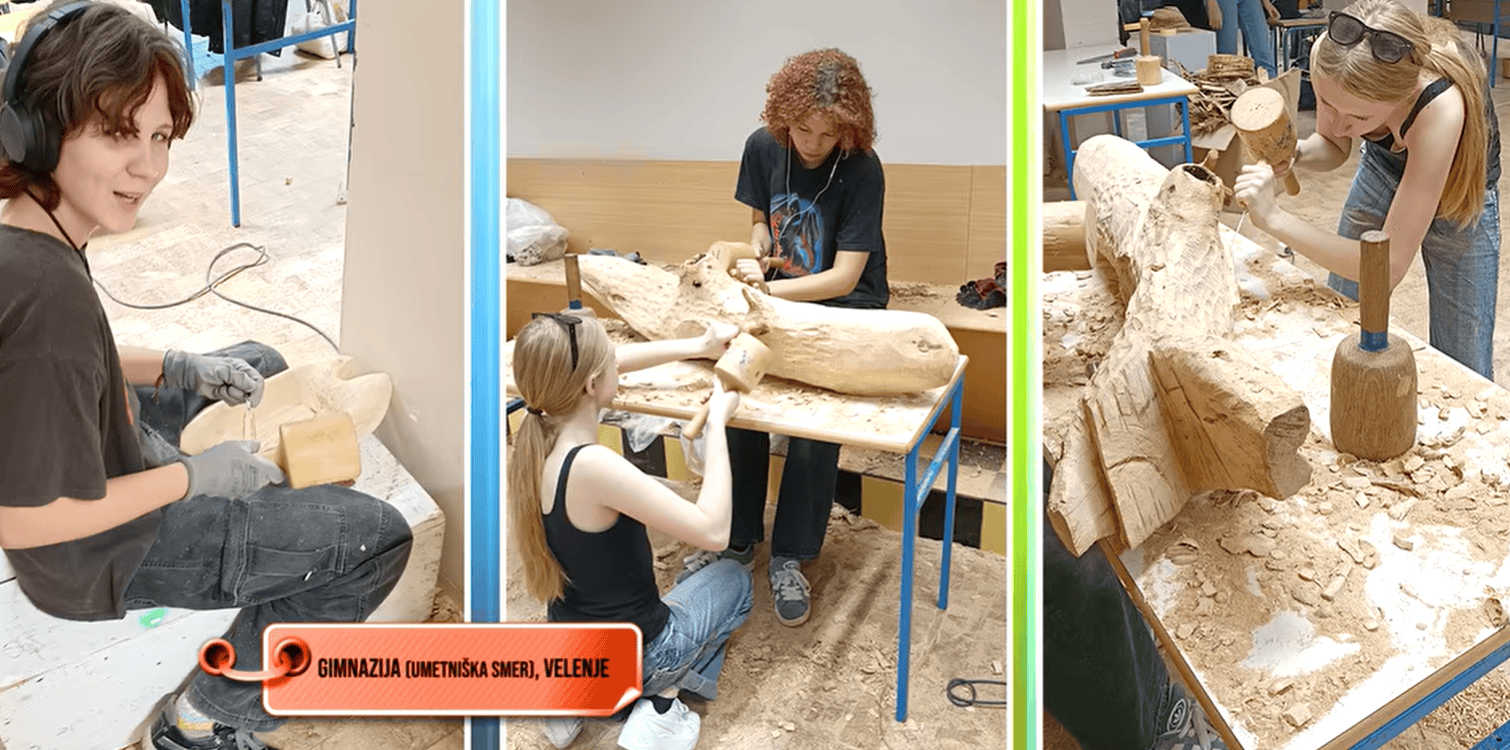 51. Mala Napotnikova kiparska kolonija: Dela mladih kiparjev razstavljena v Mestni knjižnici Šoštanj