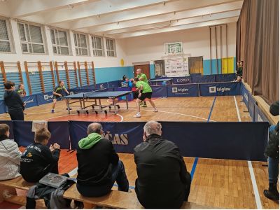 NTK Tempo v 2. Slovenski namiznoteniški ligi: Polovičen izkupiček dveh tekem